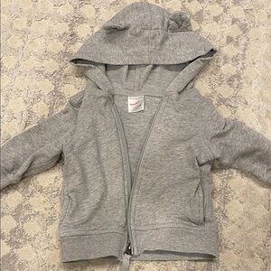 Gray Toddler Hoodie Hanna